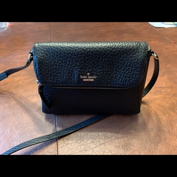 Kate Spade New York Run Around Large Flap Leather Crossbody Bag - Picture 7 of 10